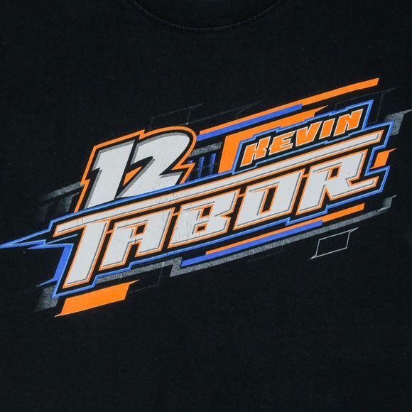 Black Double Sided Racing Graphic T-Shirt - Picture 5 of 8